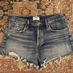 AGOLDE Parker Vintage Loose Fit Cutoff Shorts